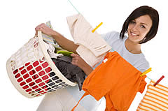 Berufsw�sche wie Hotelw�sche und Gastronomiew�sche, direkt aus der W�scherei und Reinigung Celle.
